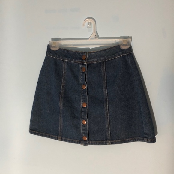 Brandy Melville Dresses & Skirts - SOLD Brandy Melville denim skirt